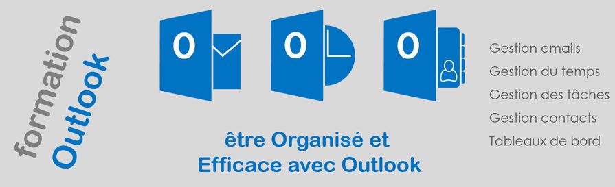 formation Outlook pour être organisé et efficace