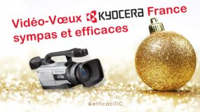 video-voeux Kyocera France sympas et efficaces