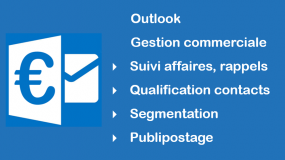 formation Outlook gestion commerciale