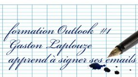 comment mettre une signature sur ses emails Outlook